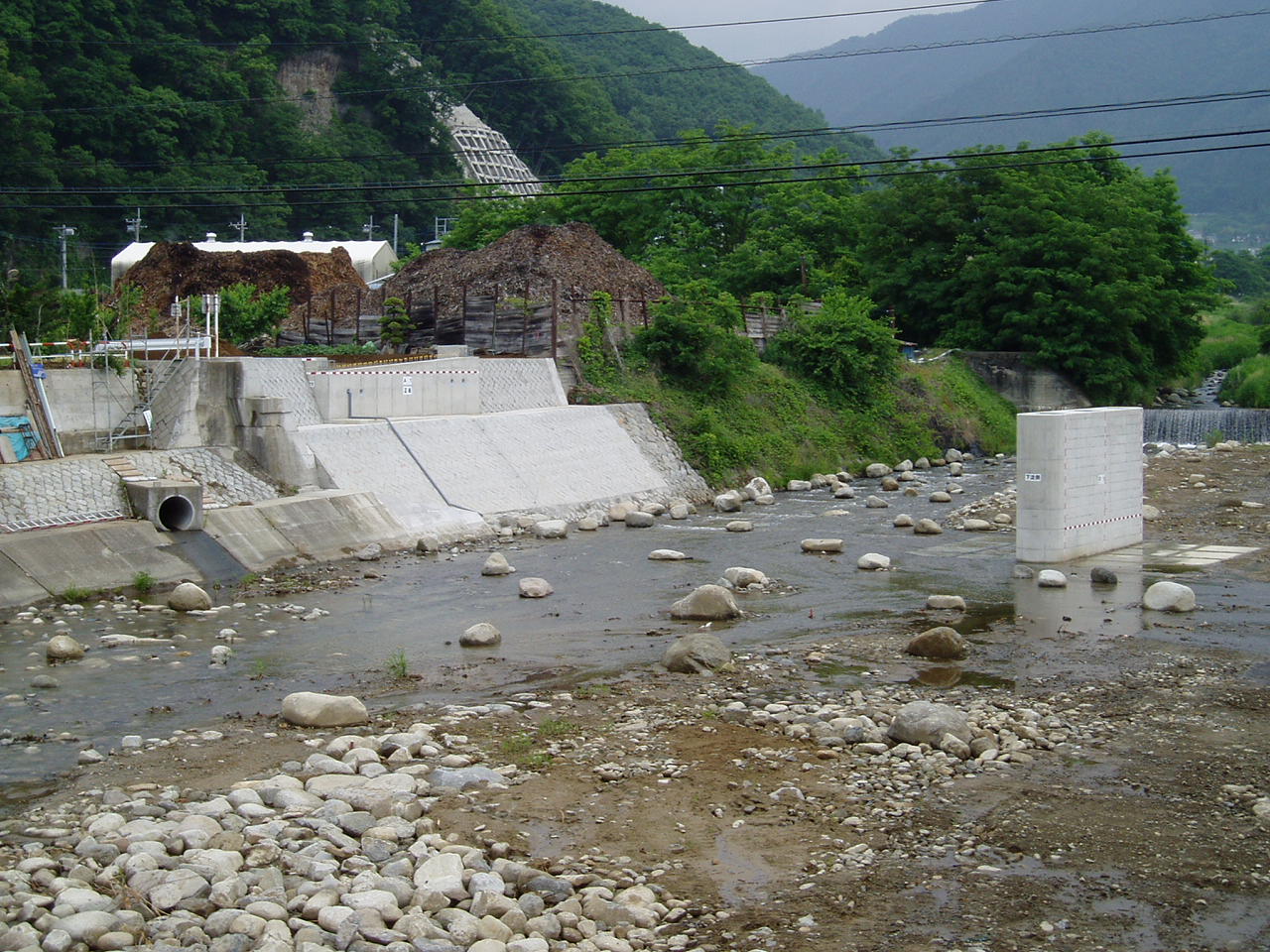 画像 (重川河川工事)