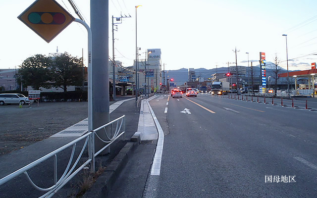 画像 (R20甲府地区他道路改良工事)