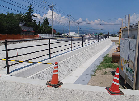 画像 (一般県道山梨市停車場線橋梁工事(一部債務))