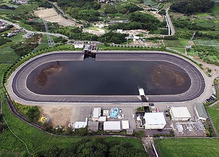 画像 (藤木調整池改修工事)