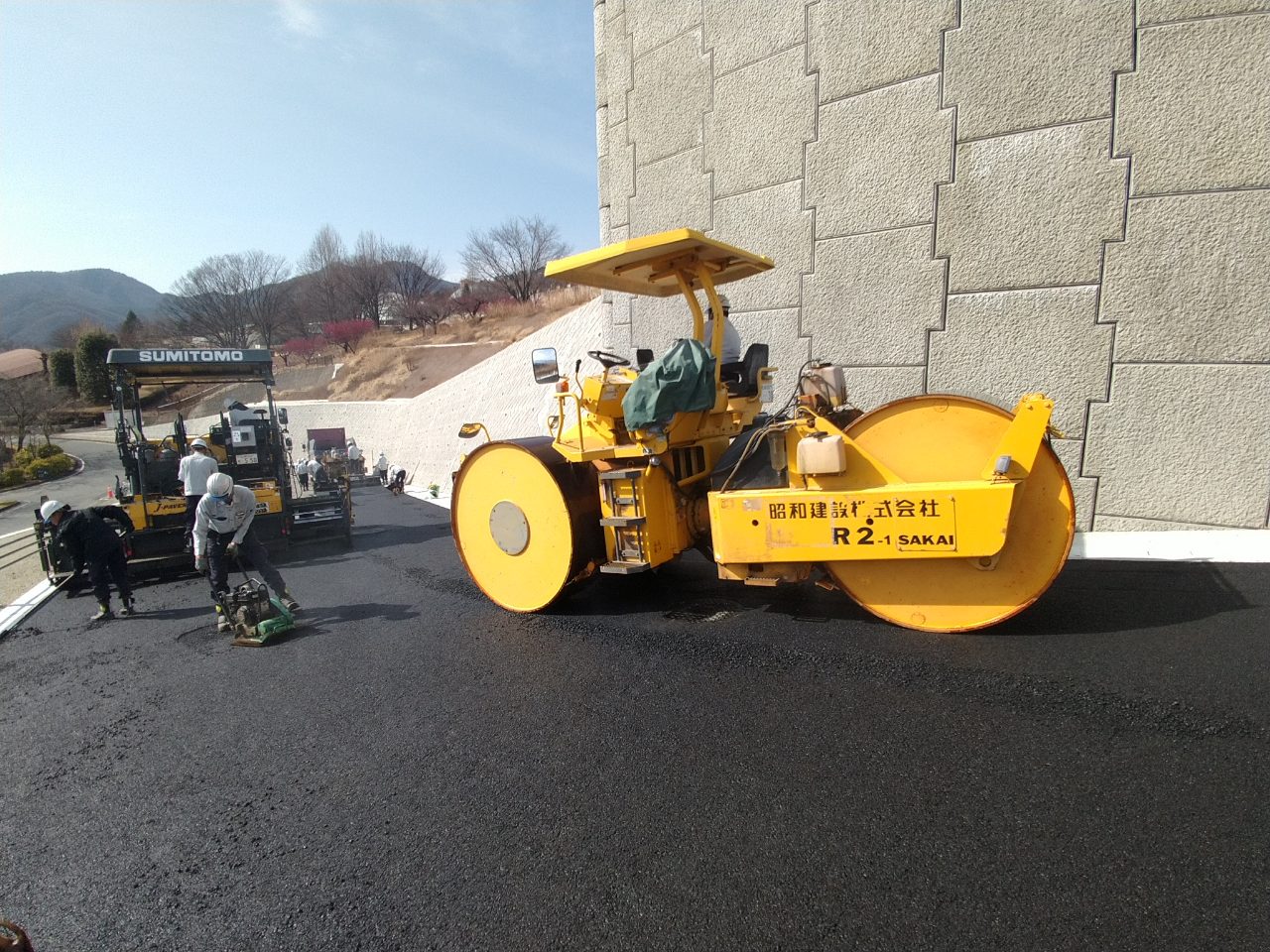 画像 (笛吹川フルーツ公園　防災施設舗装工事5工区（明許）（余フ）)