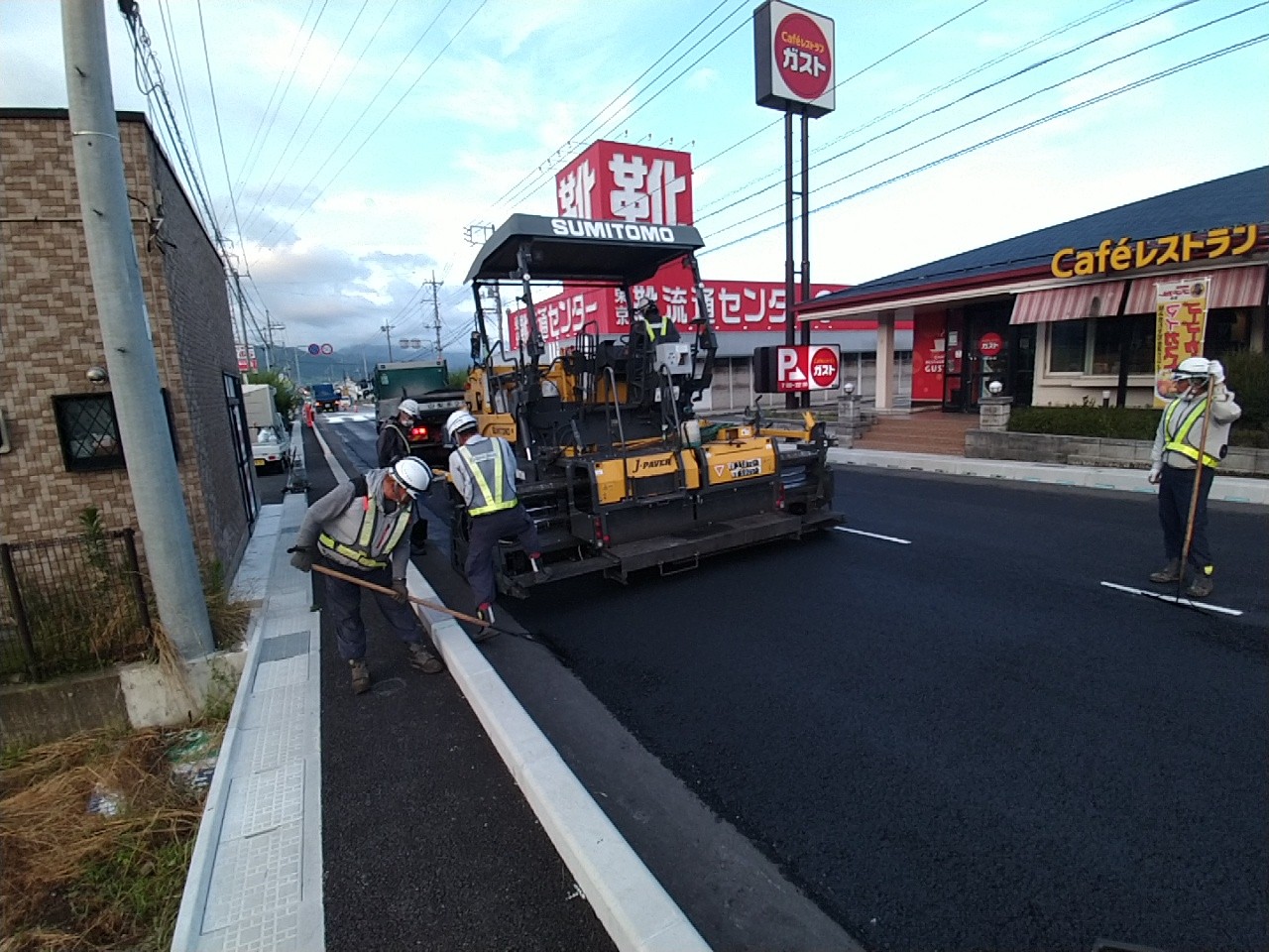 画像 (市道上於曽８１号線舗装工事（５工区）)